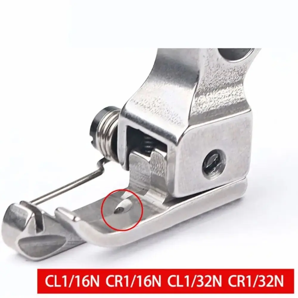 Sewing Accessories Left Right Compensating Presser Foot Shirt Press Collar Pressing Edge Topstitching High and Low Pressure Foot