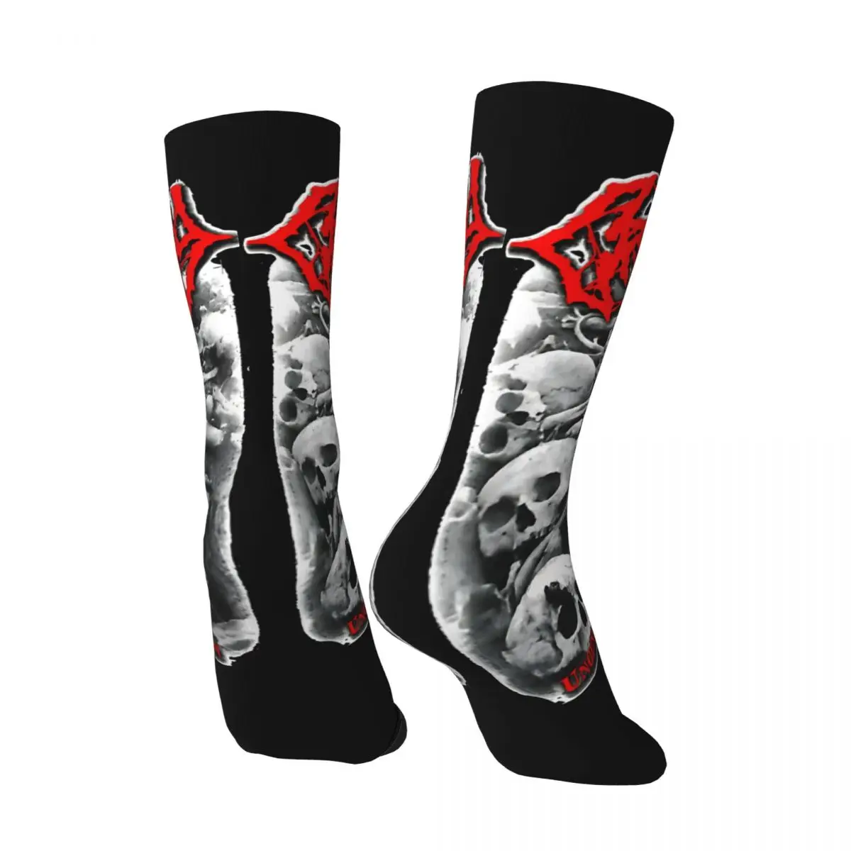 Calcetines para hombre sin costuras, calcetín de estilo urbano, Harajuku, Cryptopsy, novedad