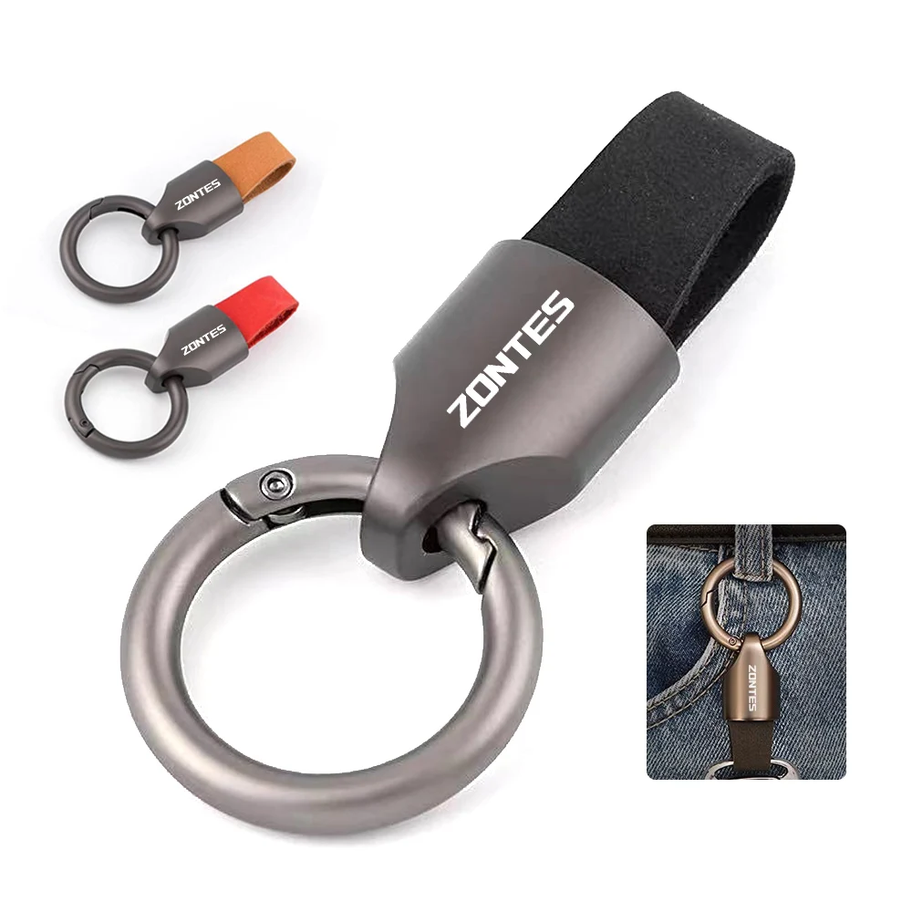 For Zontes T2 350 350E G1 125 Zt125 G1 ZT125U ZT 125 U ZT 310R 310X Keyring Keychain Key Chain Holder Motorcycle Accessories