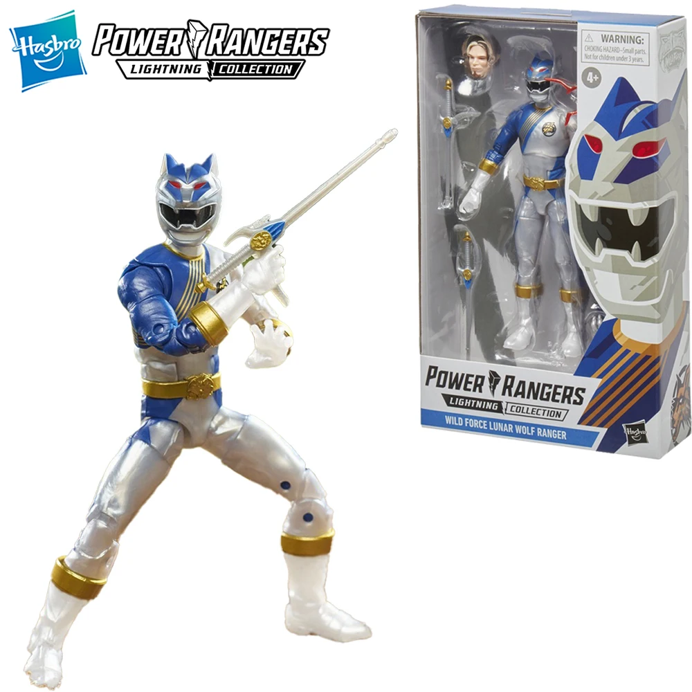 

[In-Stock] Hasbro Power Rangers Lightning Collection Wild Force Lunar Wolf Ranger 15cm Collectible Action Figure Model Toy Gifts