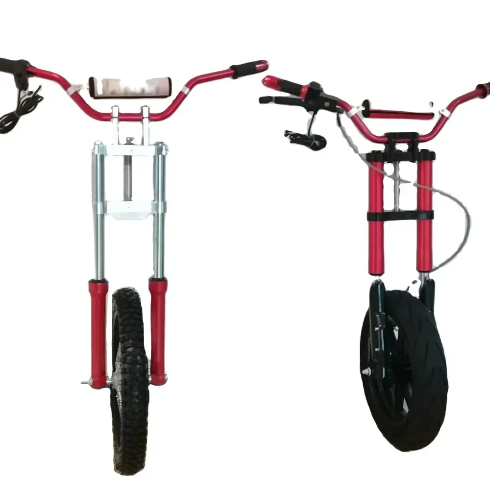 Front fork electric motorcycle shaver bicycle front fork