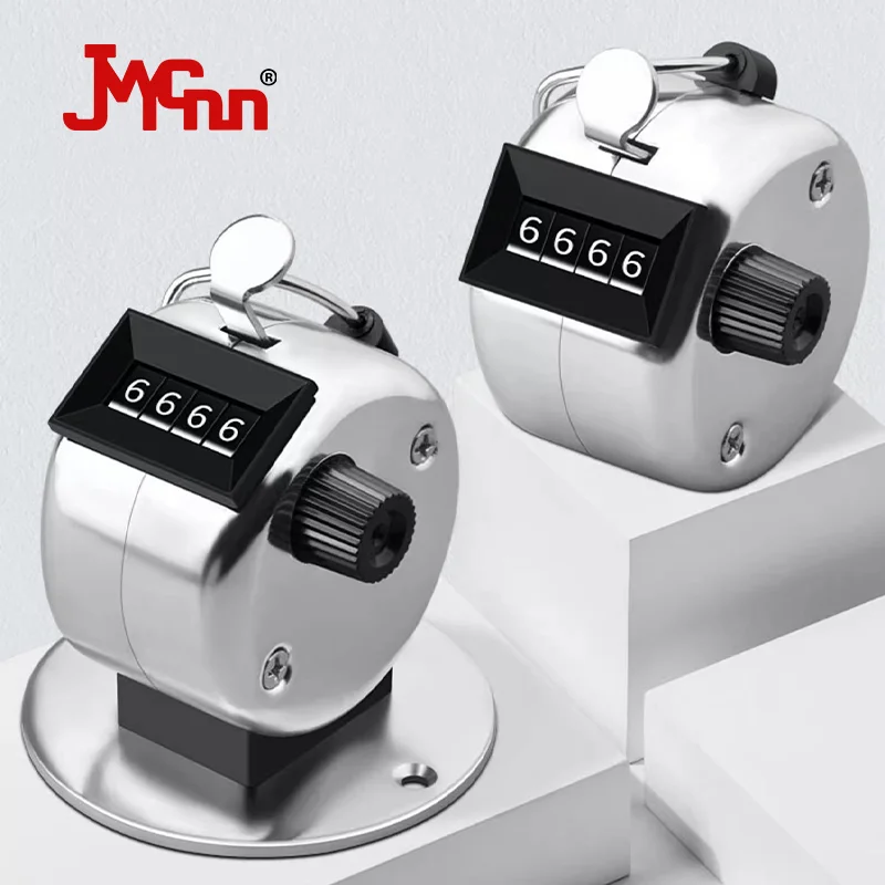 

Convenient counter Metal Handheld Tally Counter 4-Digit Number Count Clicker Counter, Hand Mechanical Counters