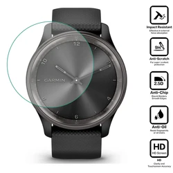 Hard Tempered Glass Clear Protective Film For Garmin Vivomove Trend Smartwatch Screen Protector Cover Smart Watch Accessories