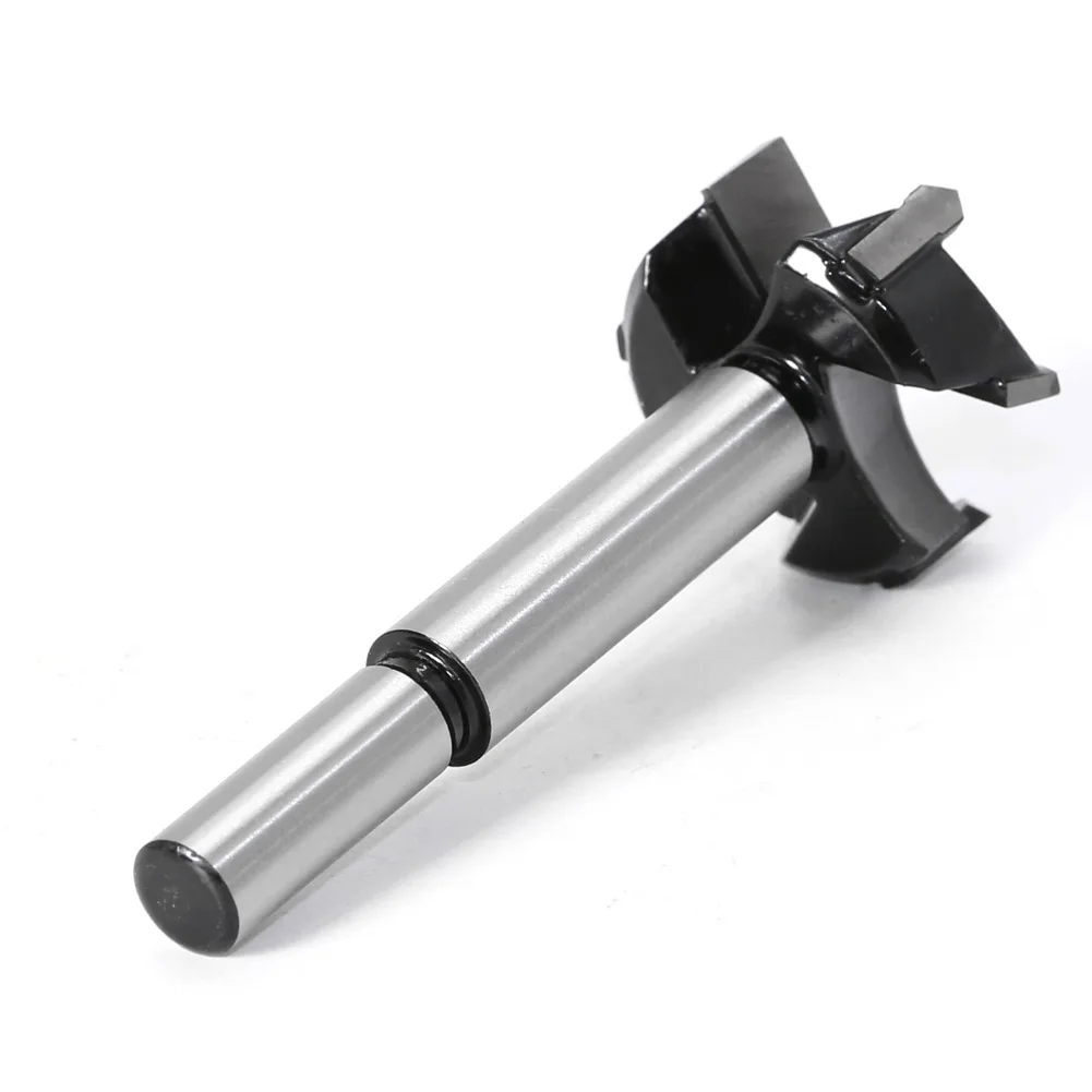 1PC 35mm 3 Teeth Forstner Tips Woodworking Tools Hole Saw Cutter Hinge Boring Drill Bits Round Shank Tungsten Carbide Cutter