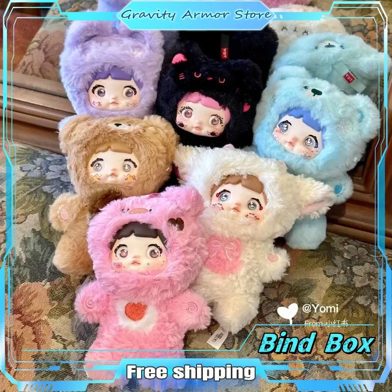 

Nommi оригинальная серия Blind Box, аниме-фигурки-милые милые куклы, загадочный подарок для девочек, детские игрушки на день рождения, коллекционные предметы
