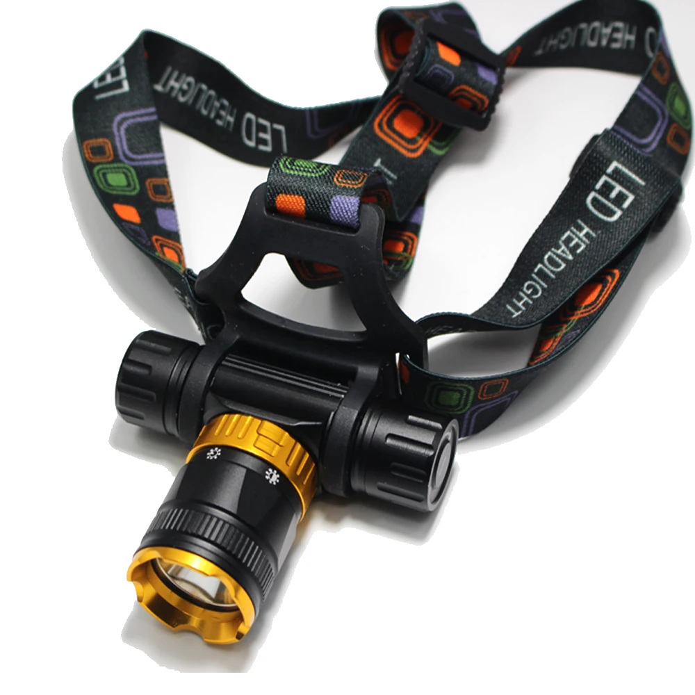 5-Mode Dive Headlight 18650 swiming Diver Diving LED Scuba Diving Headlamp IPx6 Underwater work Fishing Headlight