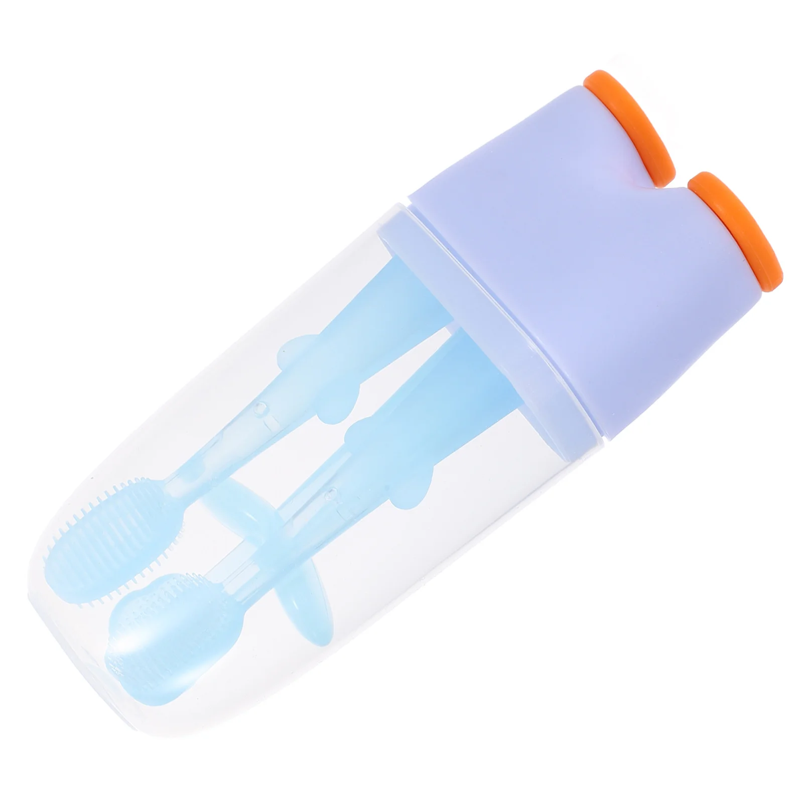 

1 комплект, детский очиститель языка, силиконовая щетка, очиститель полости рта для младенцев, инструмент для чистки рта новорожденных, мягкая безопасная зубная щетка, детская зубная щетка