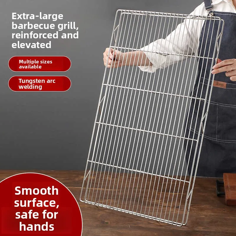 stainless-steel-rectangular-barbecue-net-pork-rack-cooling-grid-for-home-and-commercial-use-cooking-kitchen-utensils