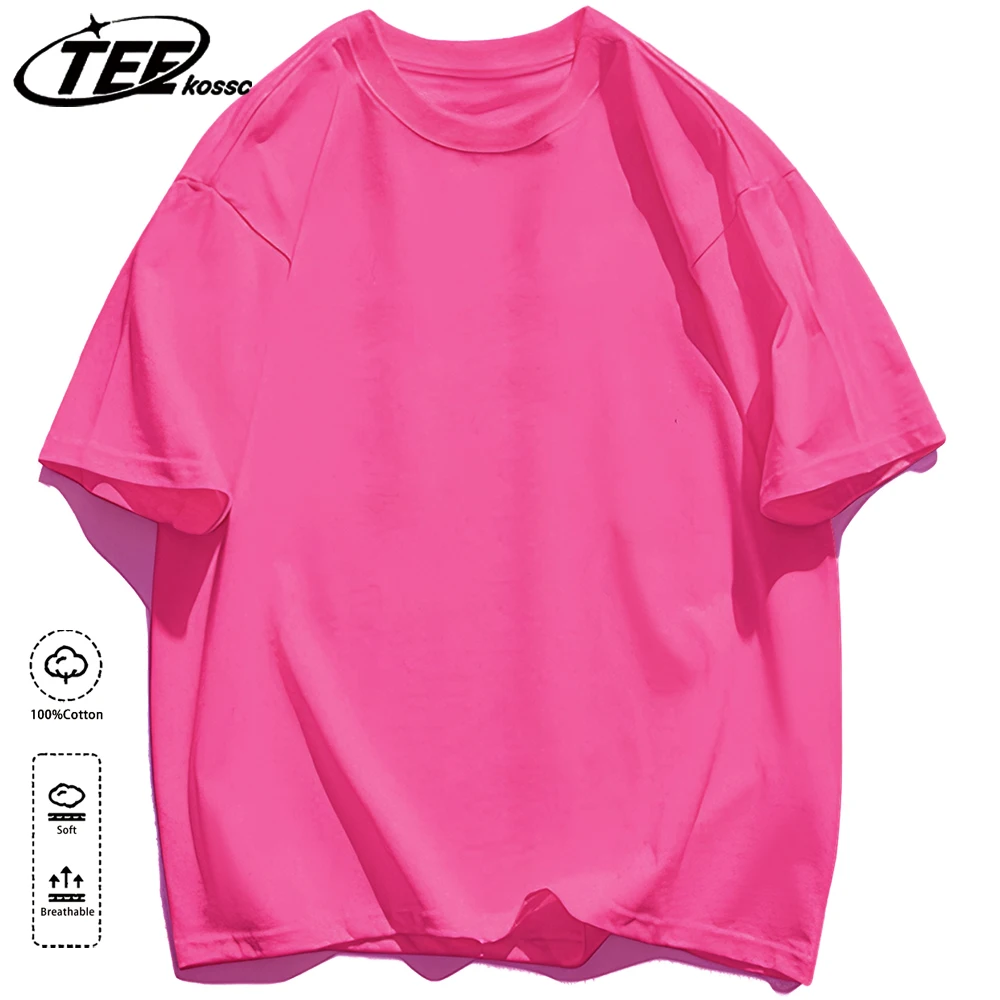 Sommer Baumwolle Einfarbiges Damen T-Shirt Familien Hip-Hop T-Shirts Atmungsaktive Übergroße Sportbekleidung Lässige Bequeme Y2K Kleidung – Detail 16