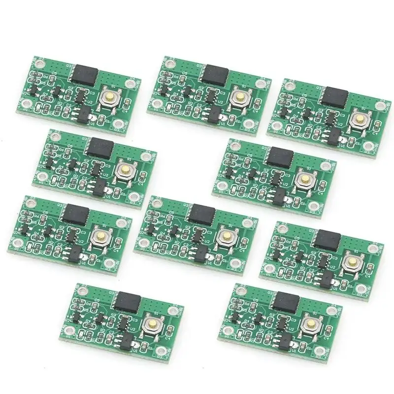 

{MX} 10A 30A 70A High-current Single-button Bistable Switch Self-locking Electronic Switch Single-button Switch Module