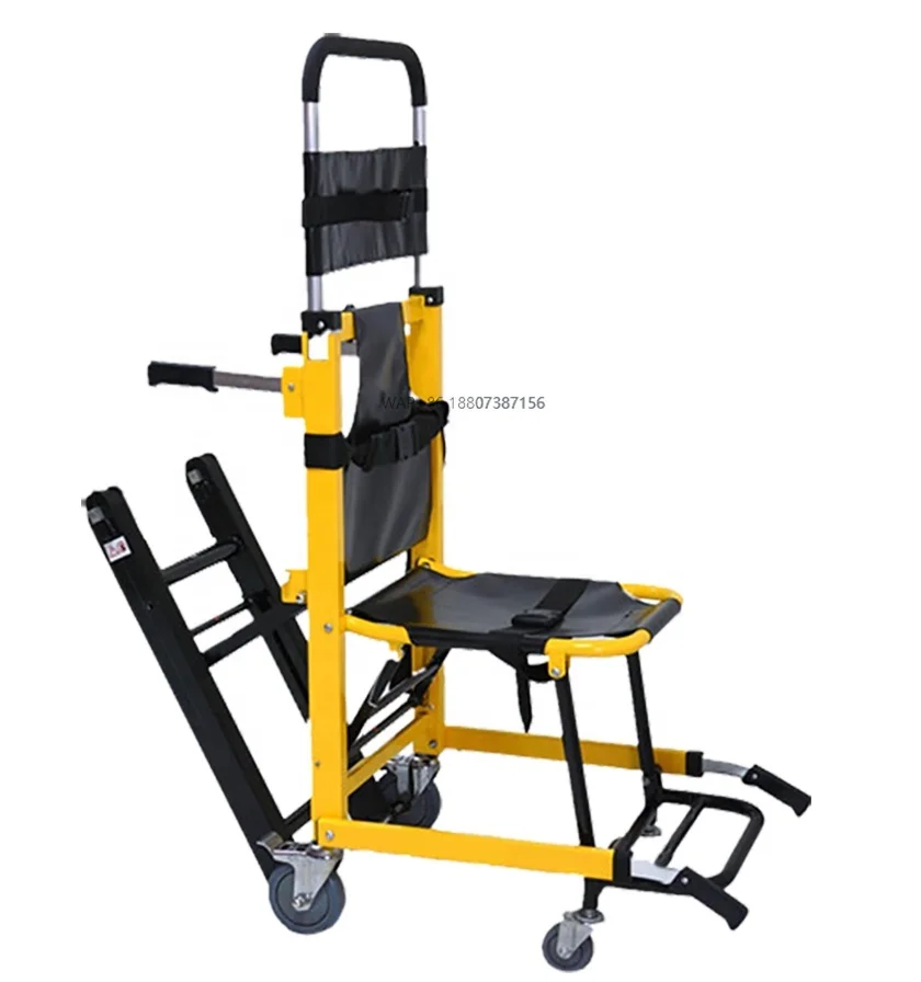 Supplier Price Aluminium Folding Stair Climbing Chair Easy Moving Chair Manual Stair Climbing