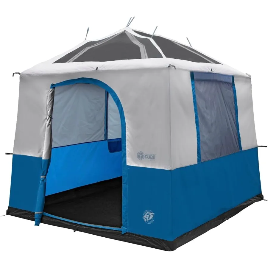 

Camping Cube Sport Converts 10' Angled Leg Canopy into Camping Tent