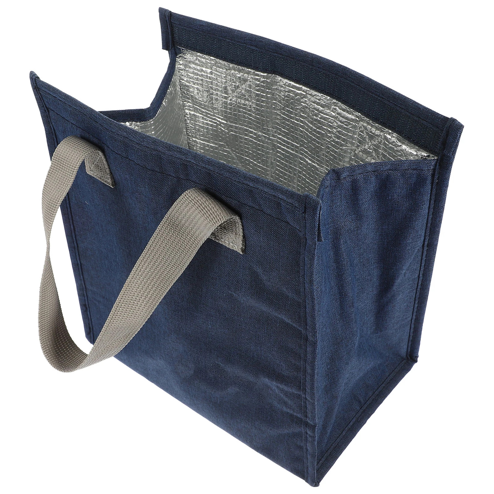 

Aluminum Foil Lunch Insulation Food Container Cooler Bento Lunch Carrying Bag Tote H held Bag