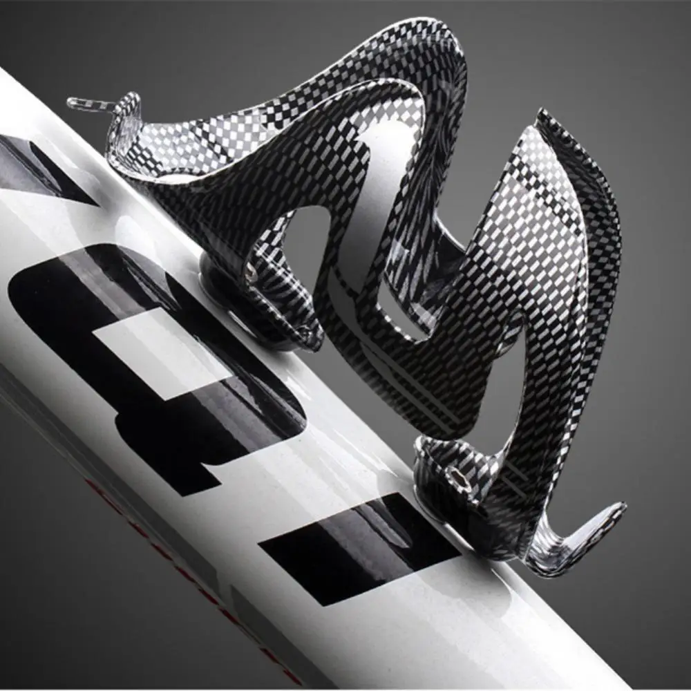 Cycling Ultralight Water Bottle Cage Versatile Sleek Bike Hydration Carbon Fiber Bottle Cage For Bikes High-performance Durable