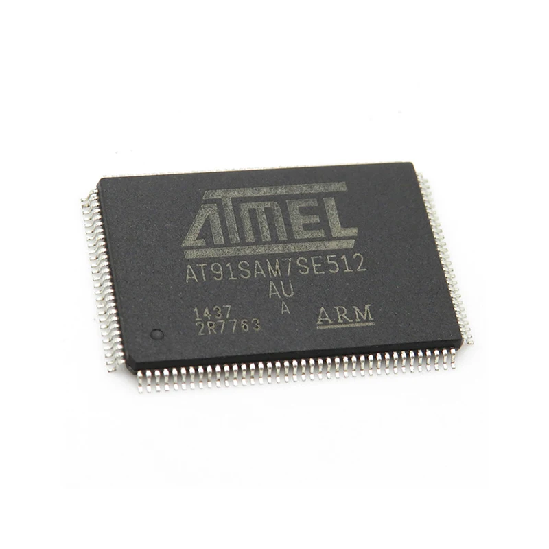 AT91SAM7SE512-AU smd lqfp128 16/32-bit Microcontroller-ARM7 kern prozessor nagelneu original auf Lager