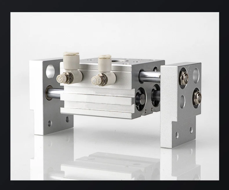 Parallel-Luftgreifer der MHL2-Serie, Bohrung 10/16/20/25/32/40 mm, MHL2-10D/16D/20D/25D/32D/40D, 2 Finger, pneumatische Luftgreifer – Detail 7