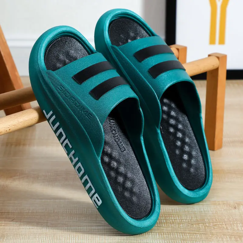 Shoes Slippers For Men Sandals Man House Indoor Outdoor Walk Around Home Platform With Hot Trendy Mascullino Summer Sale Fun