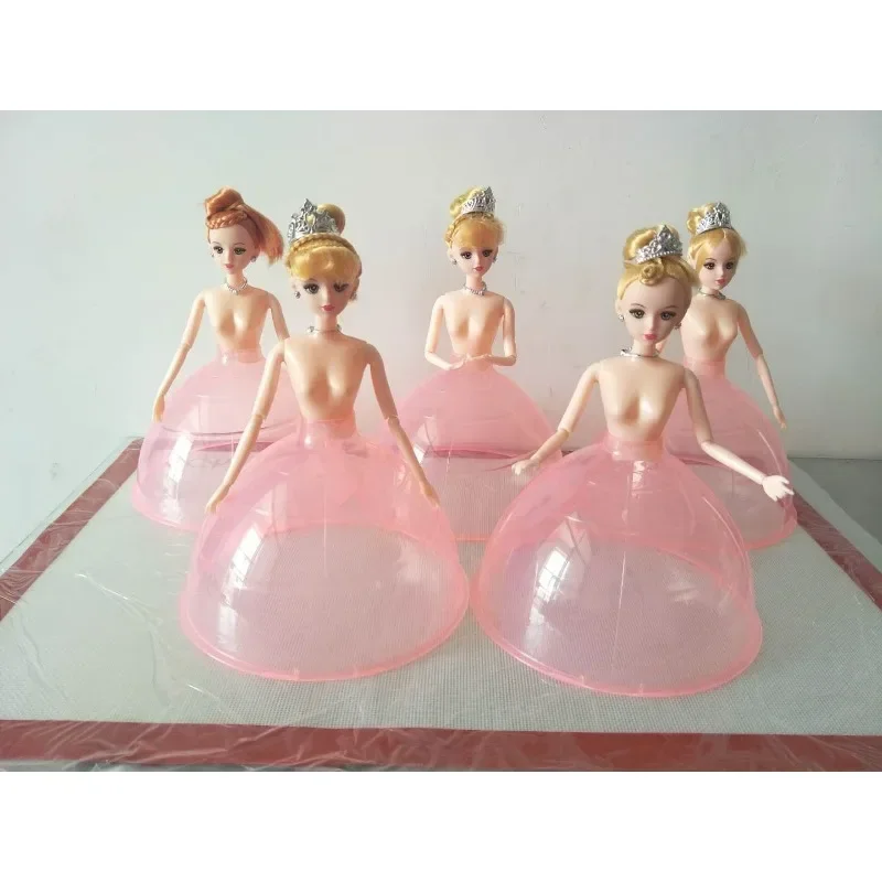 Hot Pot Shop Fat Cow Princess Doll Creative Instant Meat and Butter Dishes