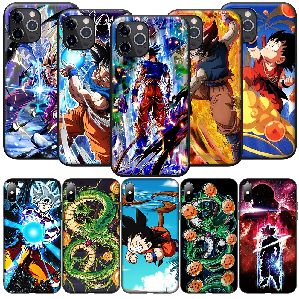 Dragons the Cartoon B-Balls G-Gokus Case for Samsung Galaxy A01 A02 A03 A03S A10 A10S A20S A30 A30S A50 A50S A70 M02 M21 M31 M51