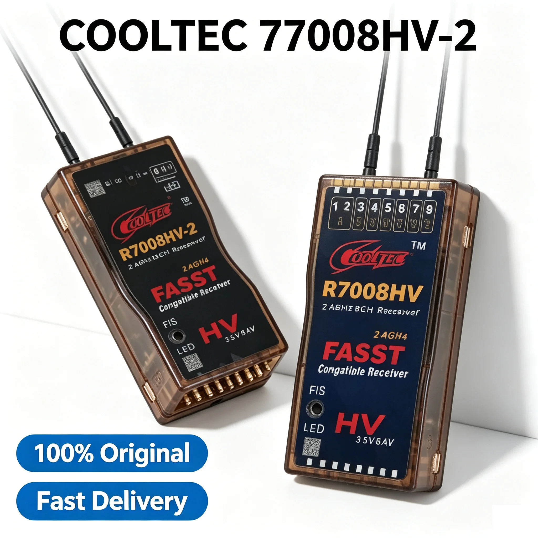 Receiver Sbus 8Ch - COOLTEC R7008HV-2 2.4GHz 8CH FASST SBUS