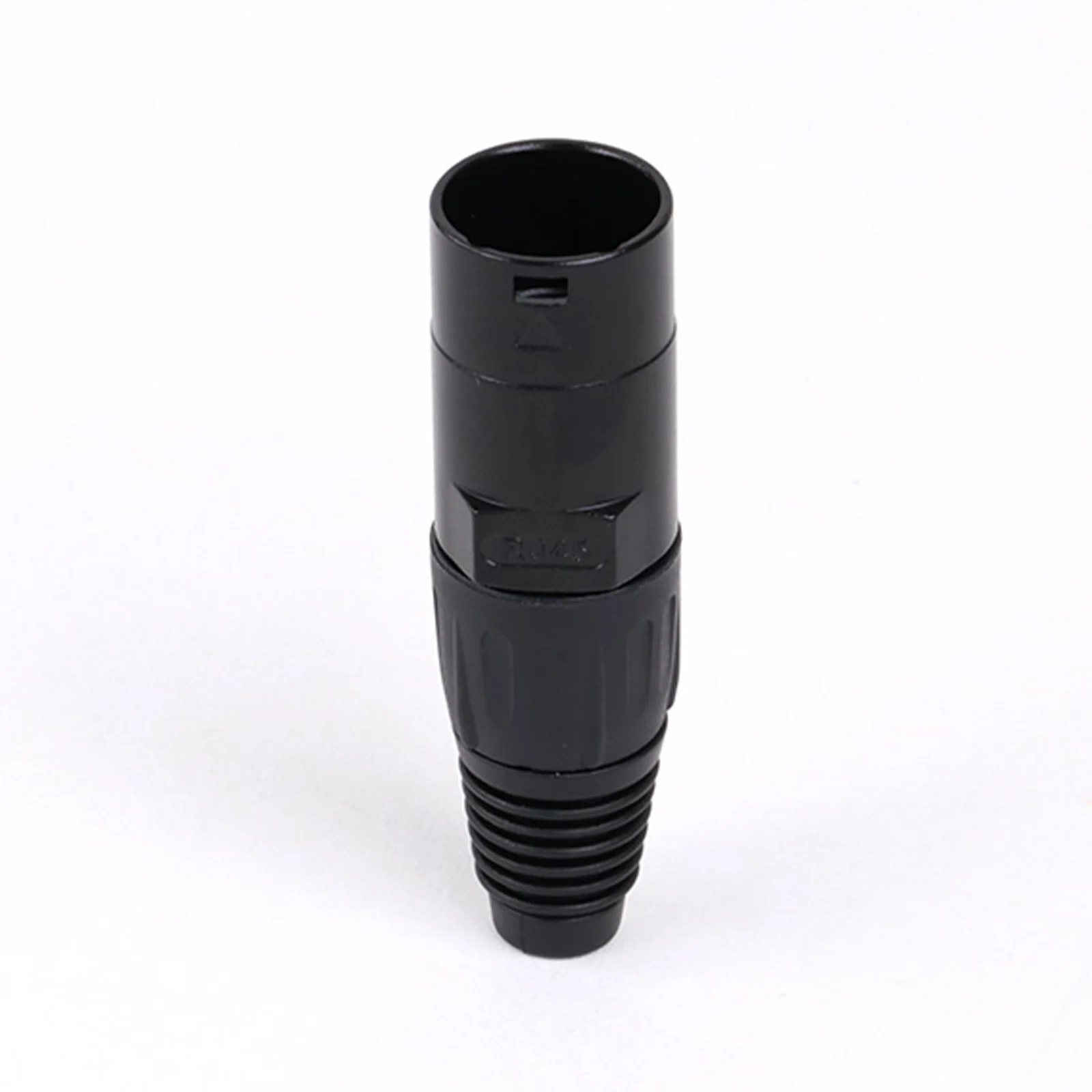 1PC 8p8c RJ45 Network Waterproof Connector IP67 D Socket Panel Ethernet Connector Adapter Zinc Alloy Shell Black