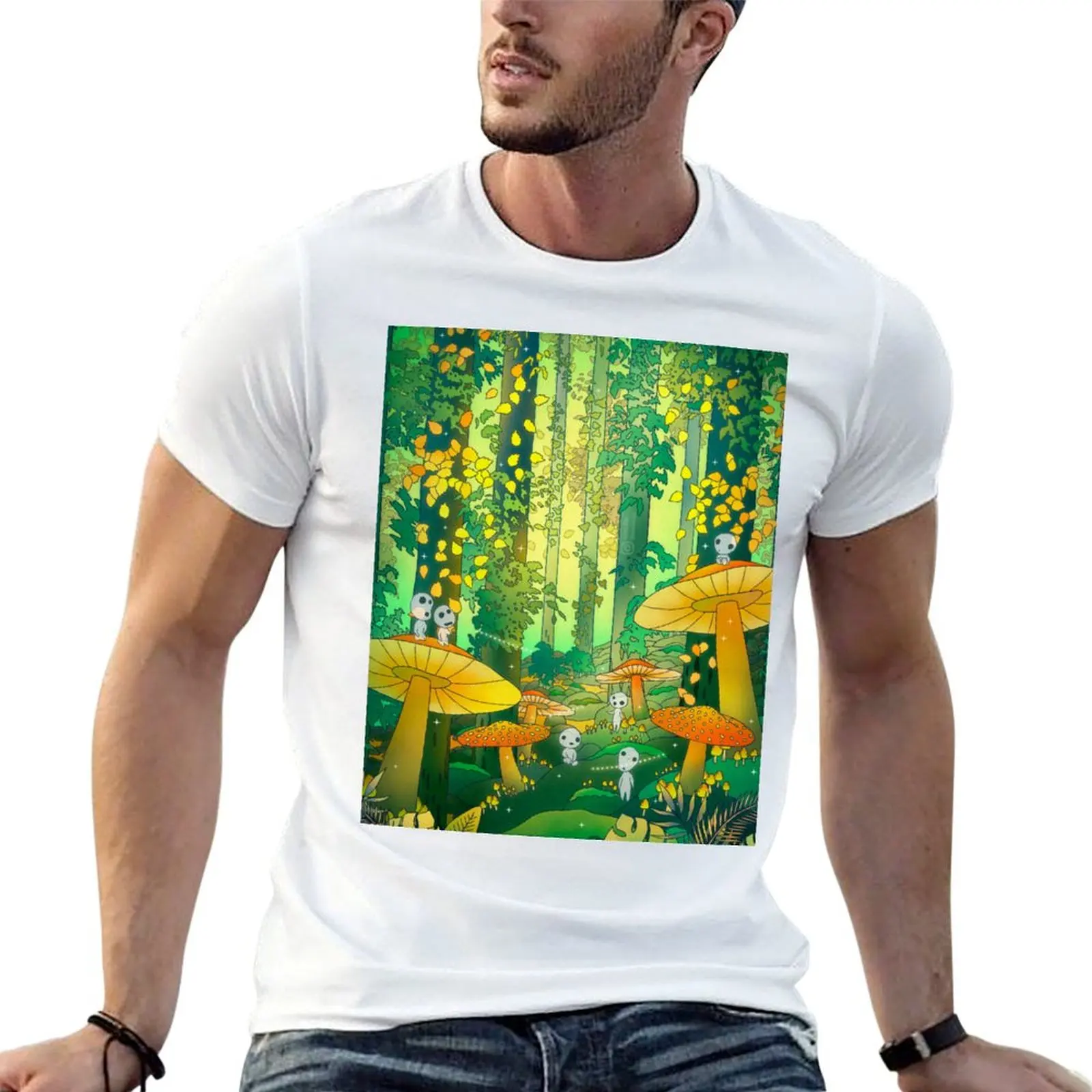 Enchanted T-Shirt Basic All Season Solid T-Shirt