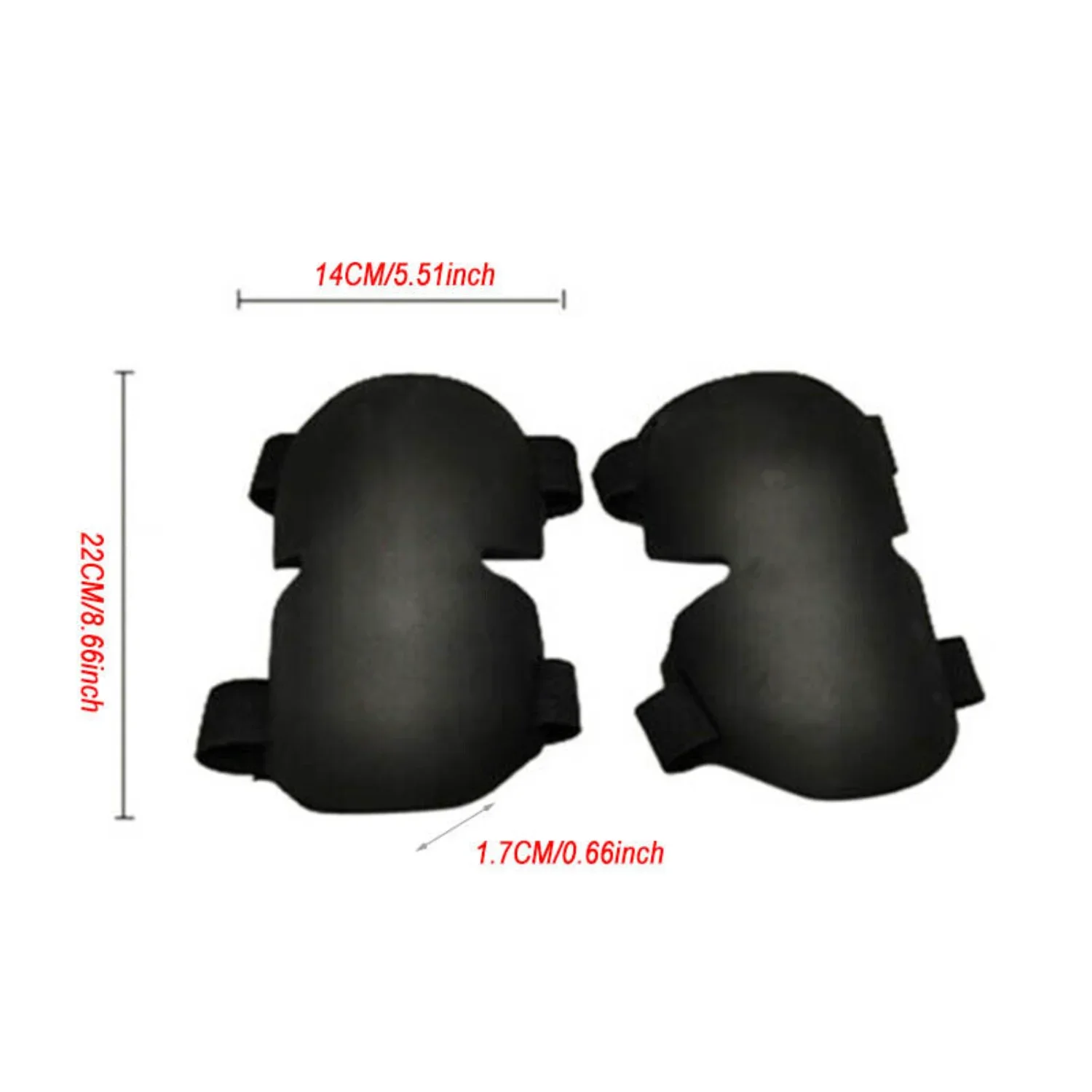 1 ペア黒プロフェッショナル膝パッド建設快適脚プロテクター作業安全膝パッド完璧なガーデニング膝パッド私にとって