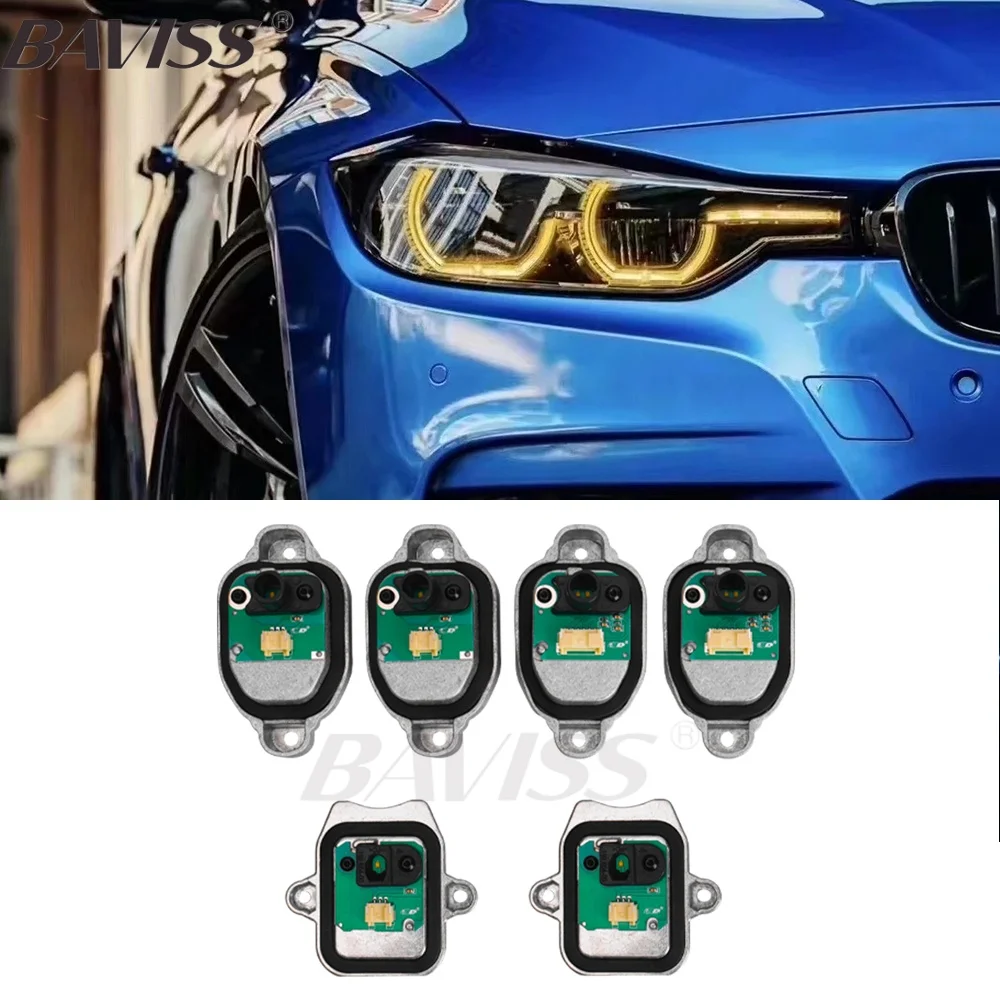

BAVISS Yellow Angel Eye DRL LED Modules For 2016-2018 BMW F30 F31 LCI LED Headlight 320i 328i 330e 340i Daytime Running light