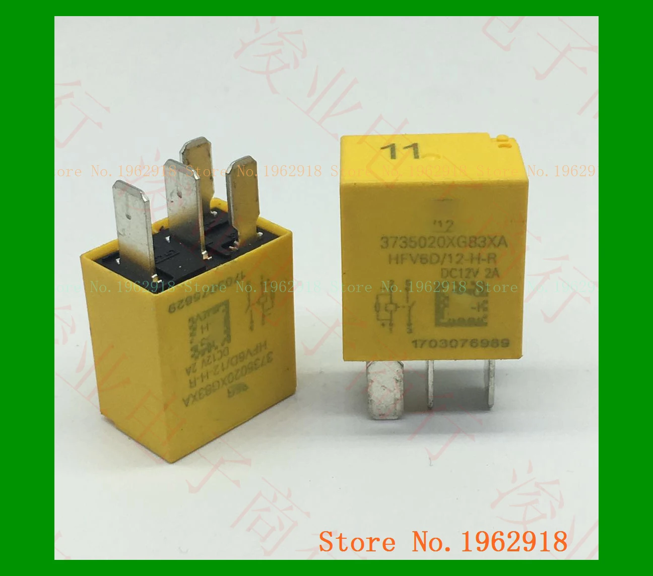 3735020XG83XA H6 HFV6D/12-H-R DC12V