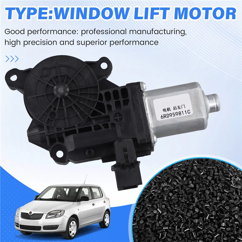

N26R-For Skoda Fabia 2011-2014 Car Replacement Window Lift Motor Glass Lifter 6R0959801 6R0959802 6R0959803 6R0959804