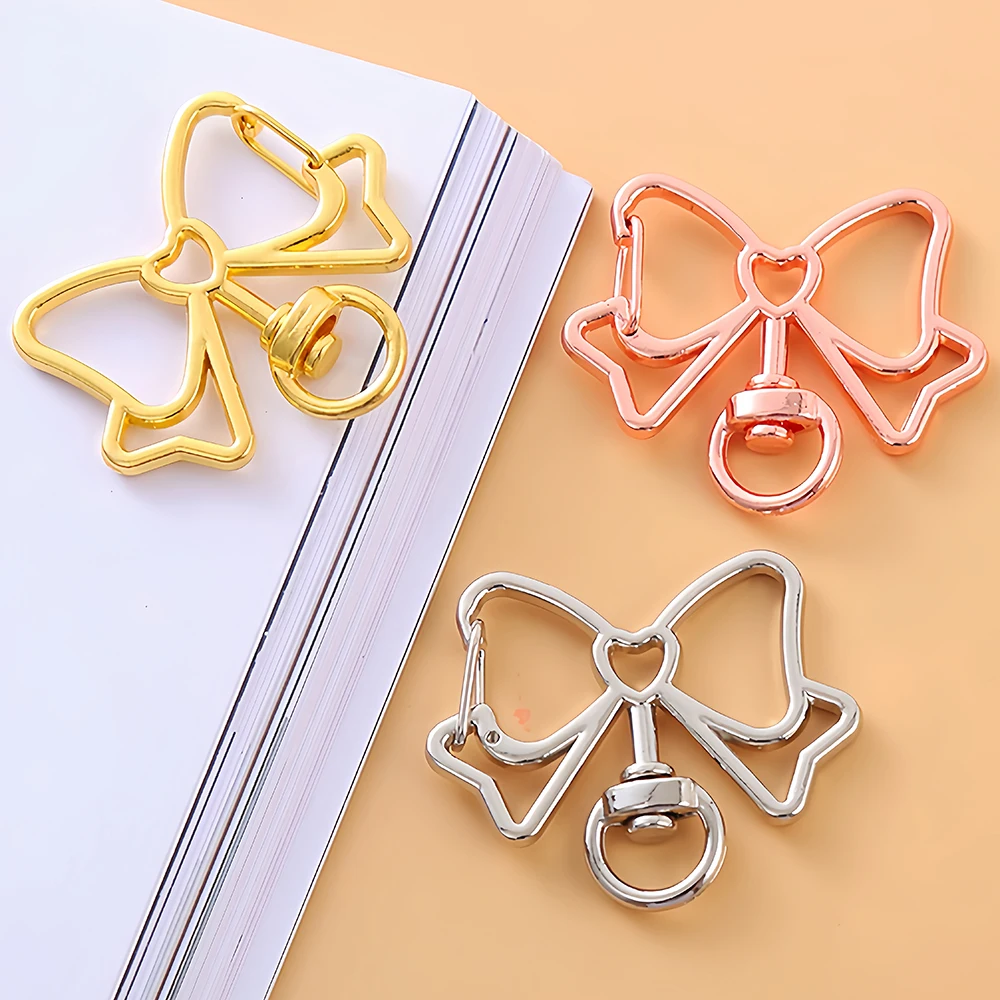 5 Stück Stern-Herz-Karabinerhaken, Auslöseclips, Schnallen, Karabinerverschlüsse, Schlüsselanhänger für DIY-Schlüsselanhänger, Lanyards, Schmuckherstellung, Zubehör – Detail 6