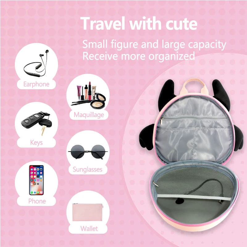 Led Screen Cell Phone Programming Pattern Lightweight Hard Case School Bag, Holiday Gifts, Travel, Going Out, Nighttime Safer