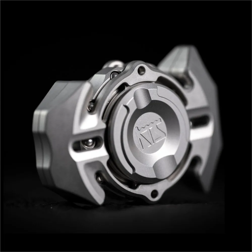 KTS EDC M2 Fidget Spinner Fidget Toy For Adults Stress Relief Toy Anxiety Toy Stainless Steel Fidgeting Spinners Original Design