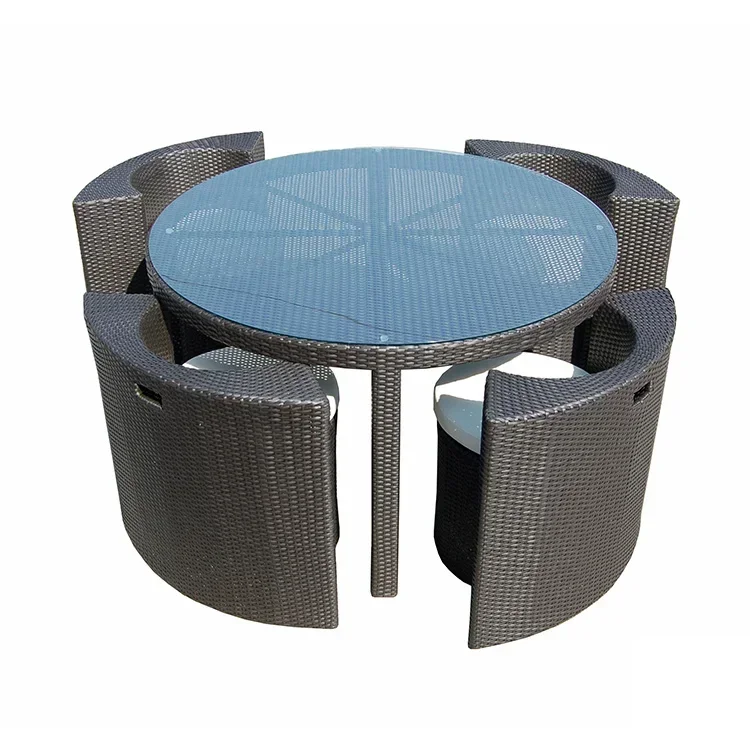 Patio Rattan Outdoor Table And Chair Set Outdoor Modern