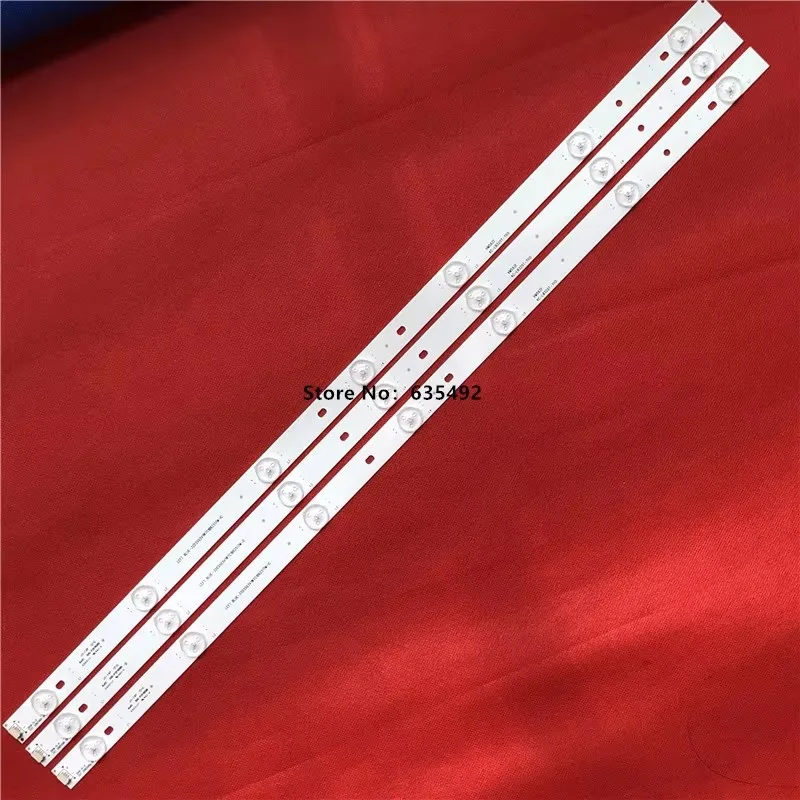 

3PCS LED Strip TOT-32B2500B-3X7 006-P2K1908B 4C-LB320T-YH7 For L32F3320-3D D32E161 32L2303C 32L2306C 32L2308C 32B2600 32B2500