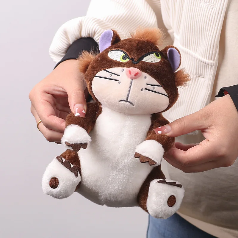 Disney Lucifer mainan boneka binatang lucu, hadiah ulang tahun anak perempuan, liontin kucing menenangkan 11cm ~ 20cm