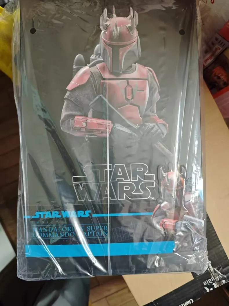 

Hot Toys TMS127 1/6 Collectible Toys Mandalorian Super Commando Star Wars Ahsoka Soldier 12Inch Action Figure Model Gifts