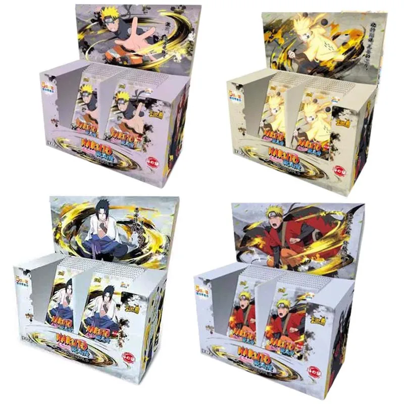 

Wholesales Naruto Collection Card KA YOU 4 Box Tier 3 Wave 1/2/3/4 Creative Original ACG Anime Character Collectible Cards