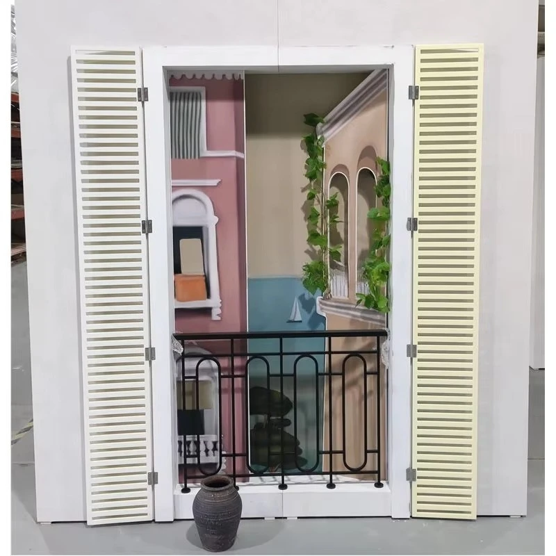 Blues Shop Window Tone Display Window Display Multi-Purpose
