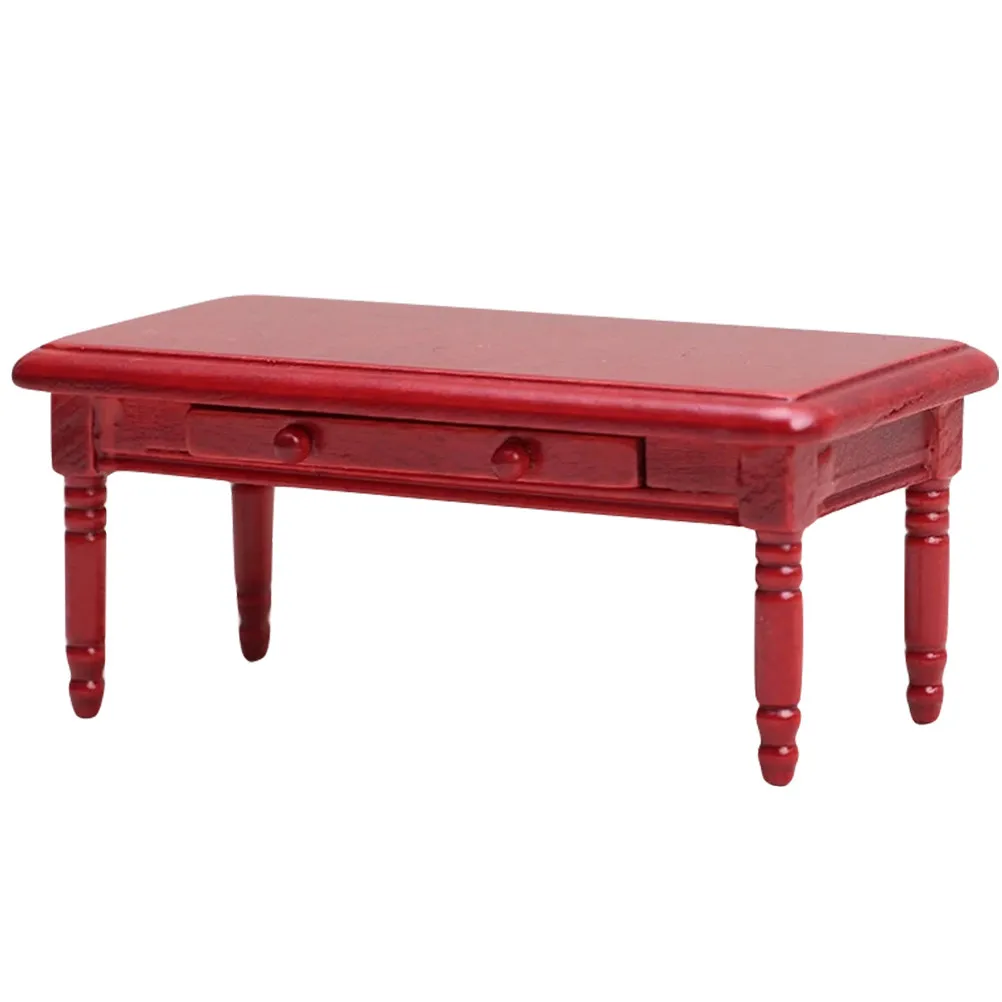 

Миниатюрная деревянная мебель для кукольного домика: шикарный реалистичный дизайн, декоративный столик для гостиной, спальни, детской комнаты, домашнего офиса