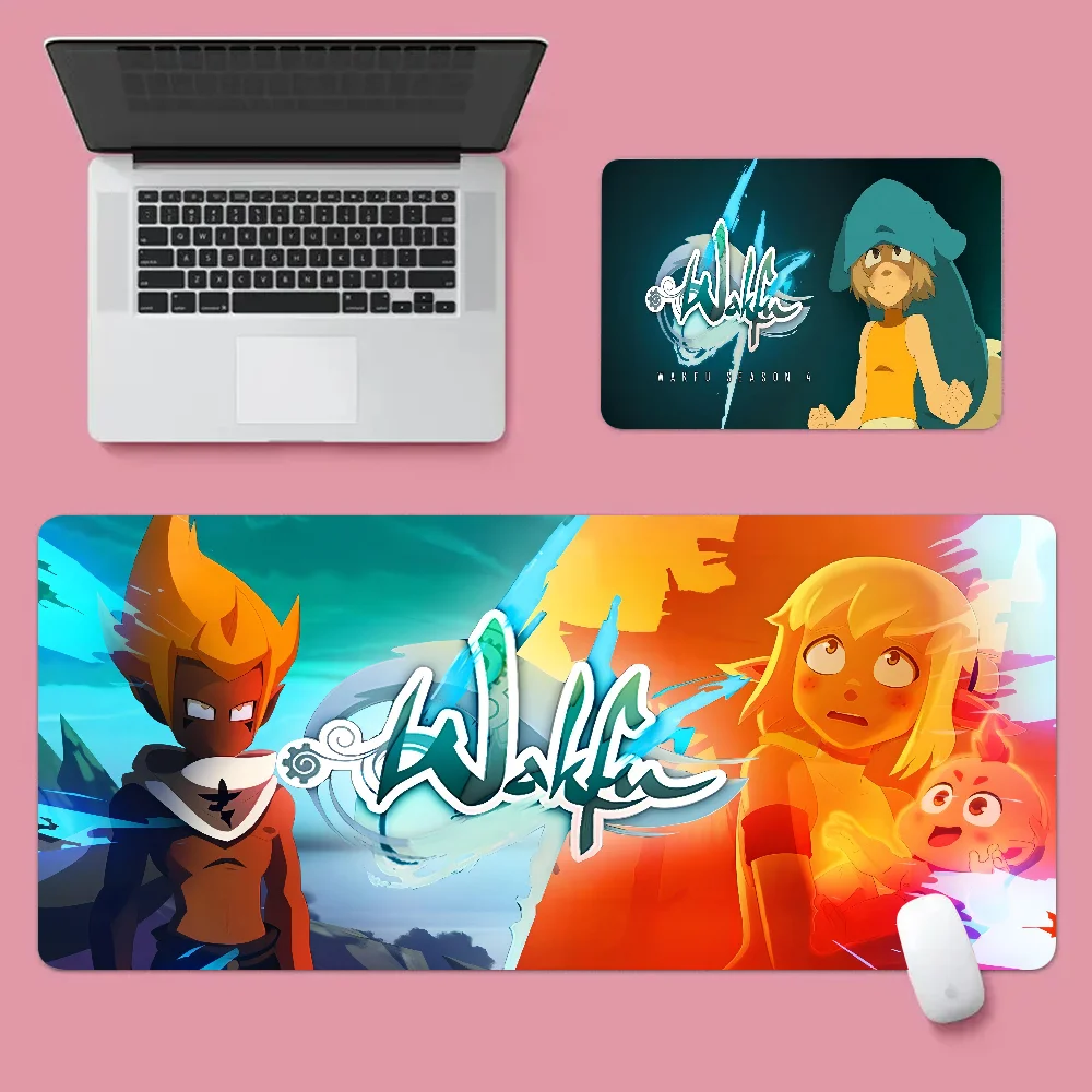 لعبة W-Wakfu Cool F لطيف سيليكون كبير/صغير إلى لوحة الماوس حجم اللعبة للوحة لوحة المفاتيح اللعبة