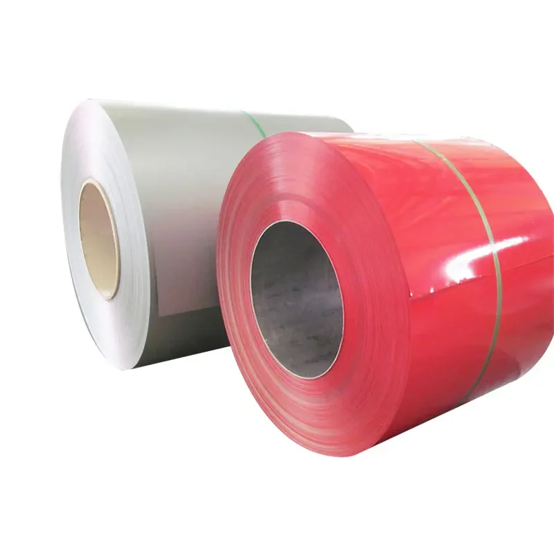 Factory Supply Prime Quality 0.12mm- 0.4mm Color Coated Steel Prepainted Steel Coil Roll PPGL PPGI Coil