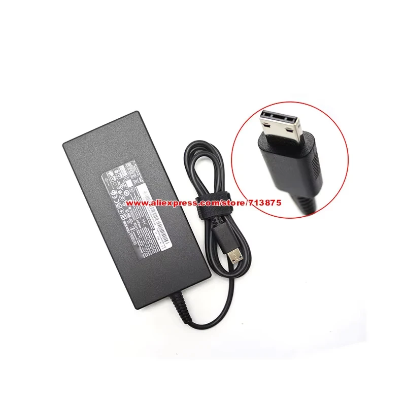 ADP-240EB D 20V 12A 240W AC Adapter Rectangle Tip for GP66 GE76 GE66 GP76 Creator 16P Stealth 17 Studio A13V RTX4080