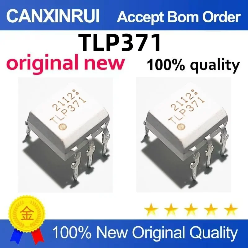 (10-300piezas)The new TLP371 DIP-6 in-line optical isolator opto-coupled off-the-shelf chip IC starts
