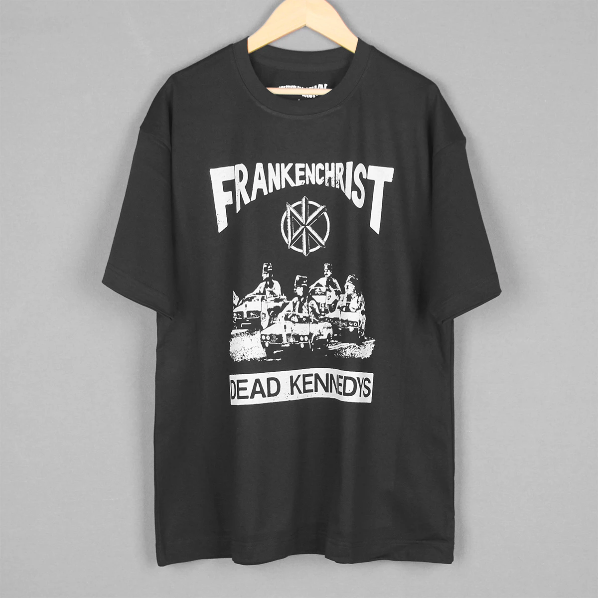 Dead Kennedys T Shirt Frankenchrist 80S Hardcore Punk Band Circle Jerks Black Flag Minor Threat Men's Tops Printed Cotton Shirts