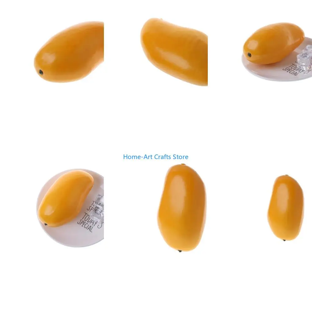 Y3NA Simulation Artificial for Mango Fake Fruit Disply Home Party Decoration
