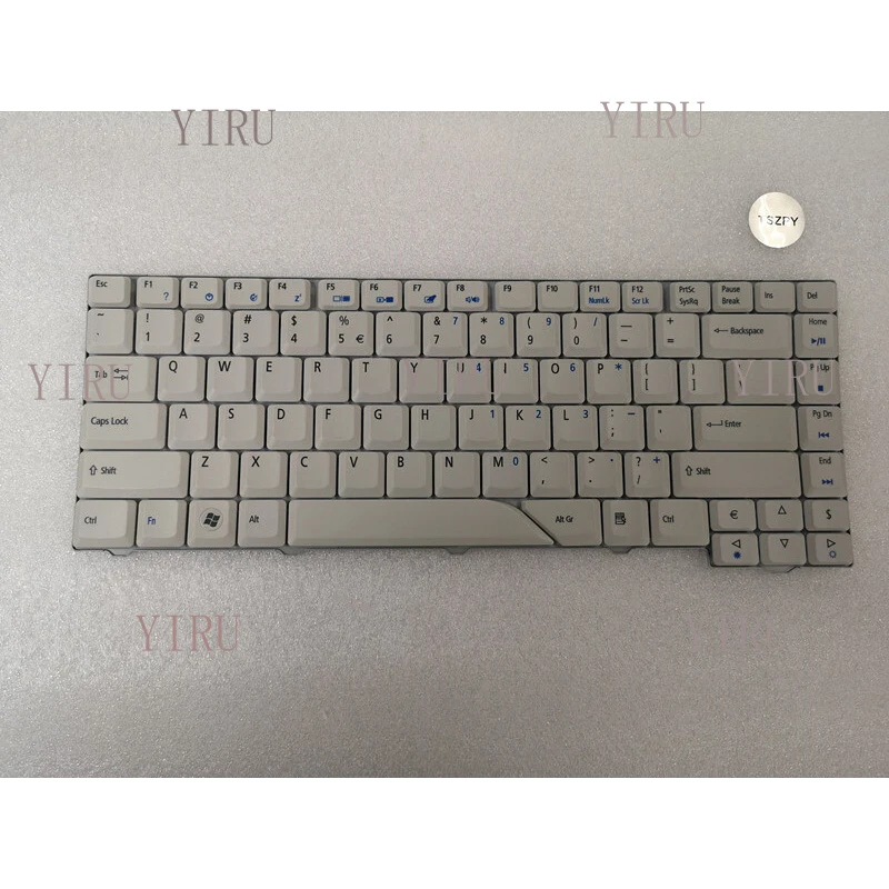 Novo Teclado L+ para Acer Aspire 4220 4520 4710 5520 5315 5920 5710 GRAY US branco