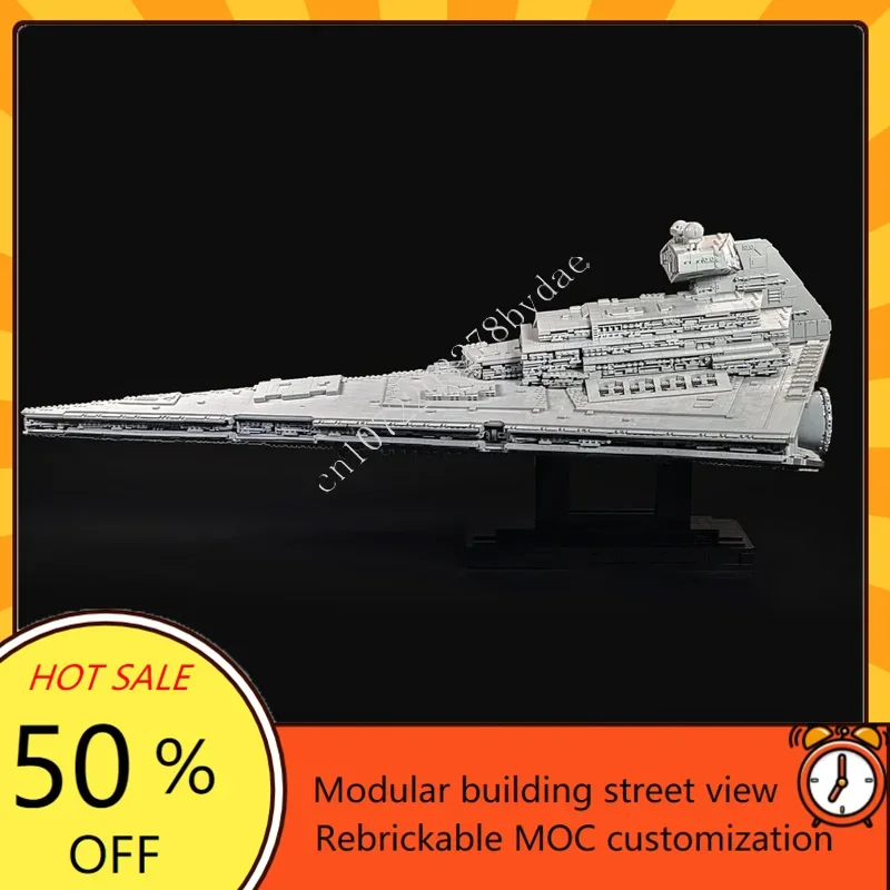 18406PCS 스타 디스트로이어-내장물 제거기 우주 전쟁 군사 MOC 우주선 전투 모델 맞춤형 퍼즐 DIY 조립 모델 장난감 선물