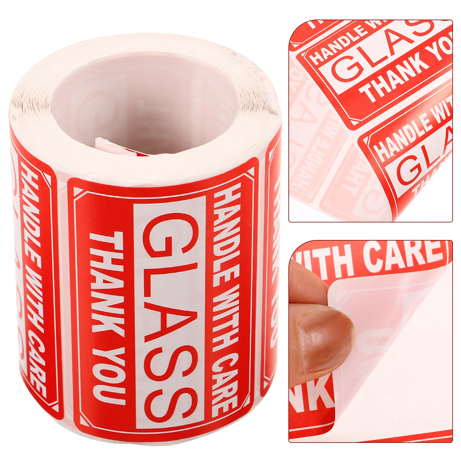 

Ample Sticker Handle Roll For Shipping Packaging Moving Boxes Adhesive Protective Shipping Packing Stickers For