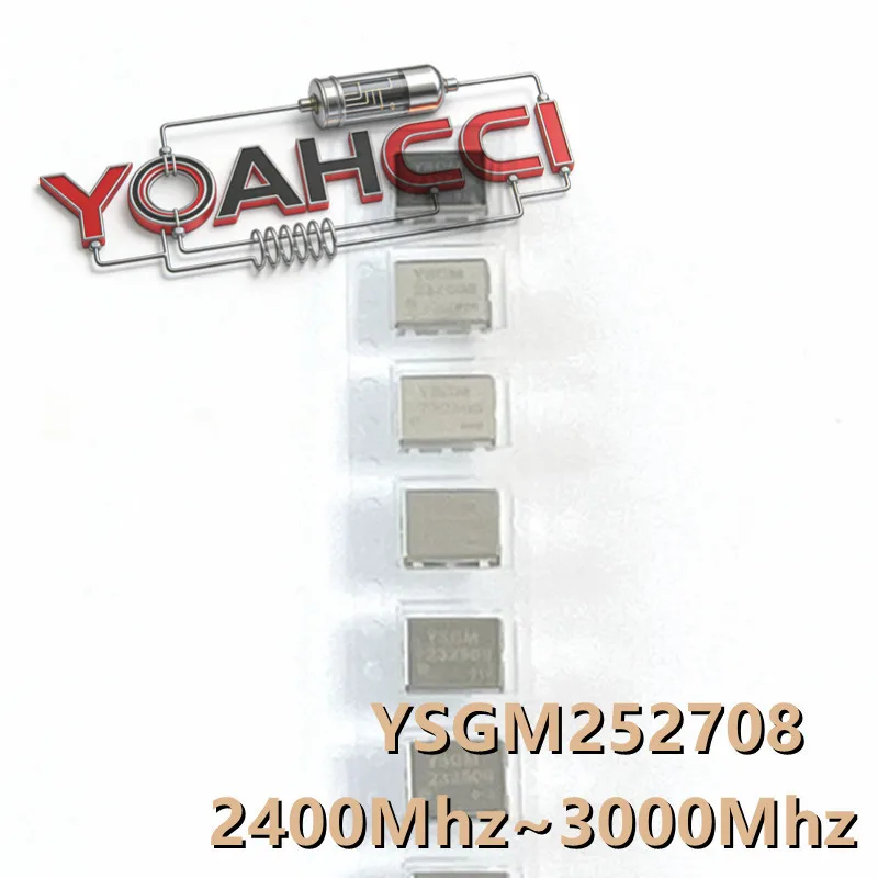 (1-10pieces) YSGM252708 Voltage-Controlled Oscillator For LTE ( 2400MHz~3000MHz) ,Original NEW VCO In Stock